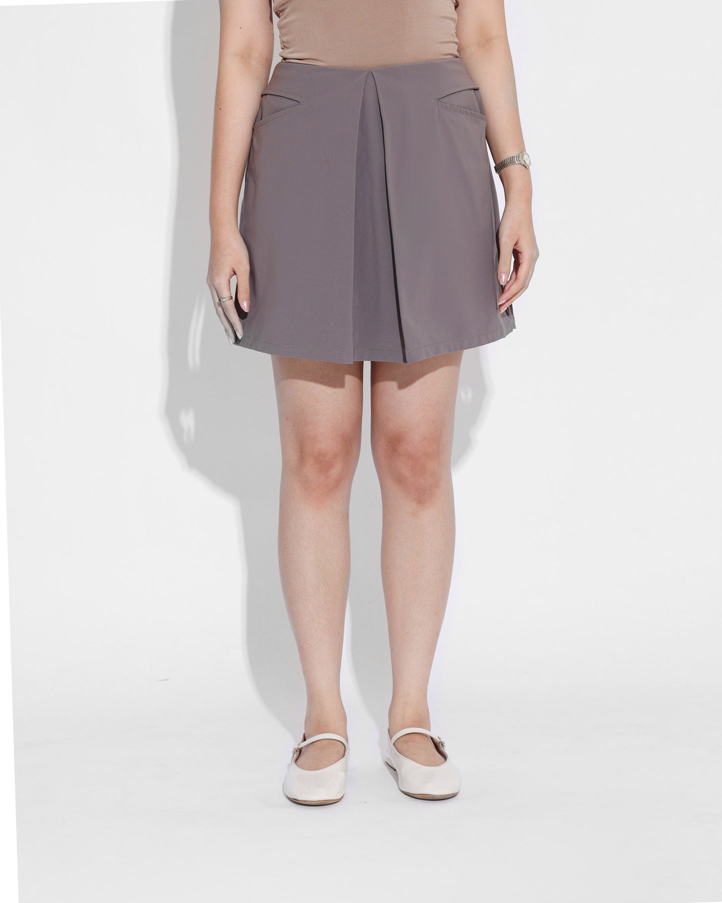 Oblique Pocket Skorts