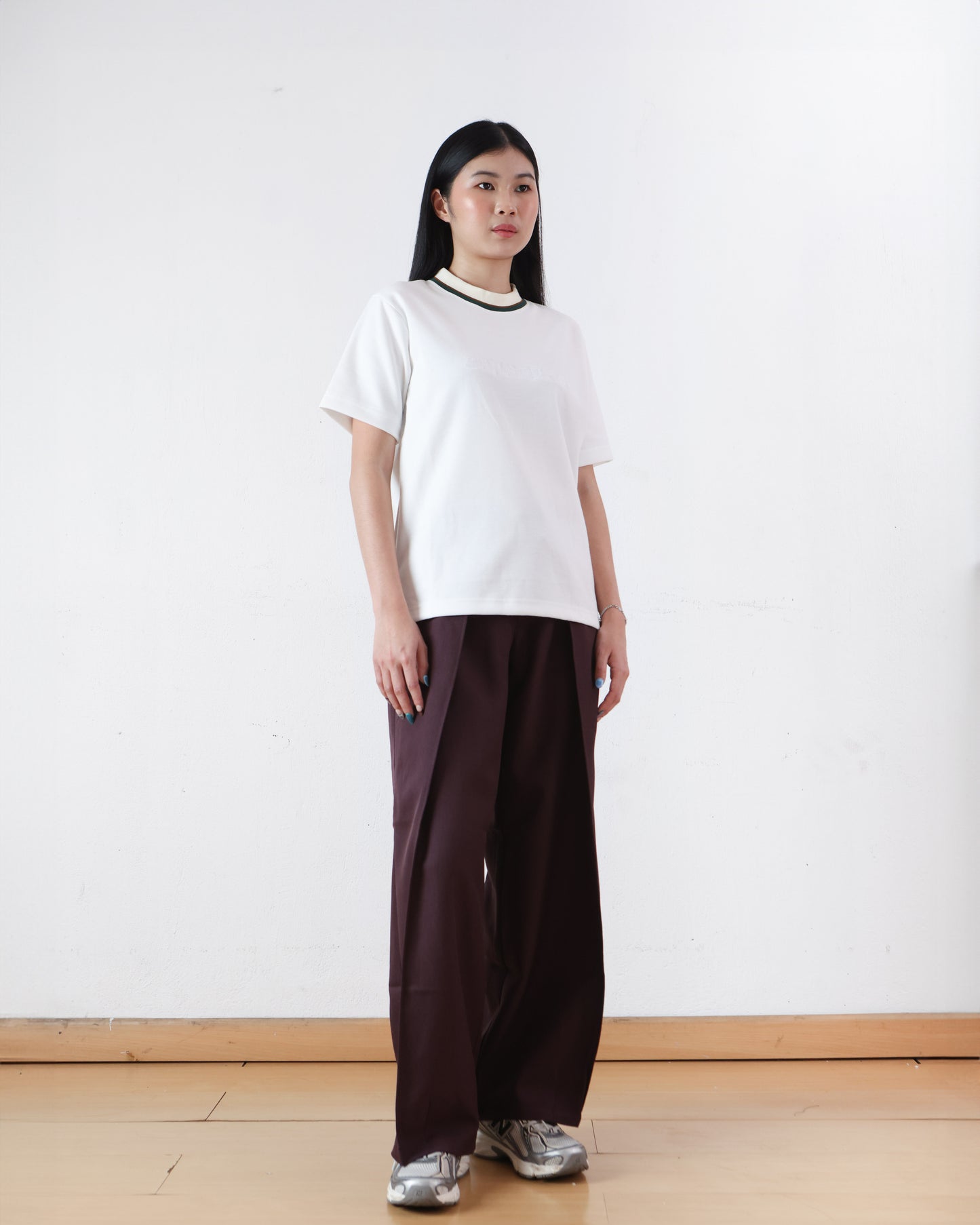 Work Tee Signature White