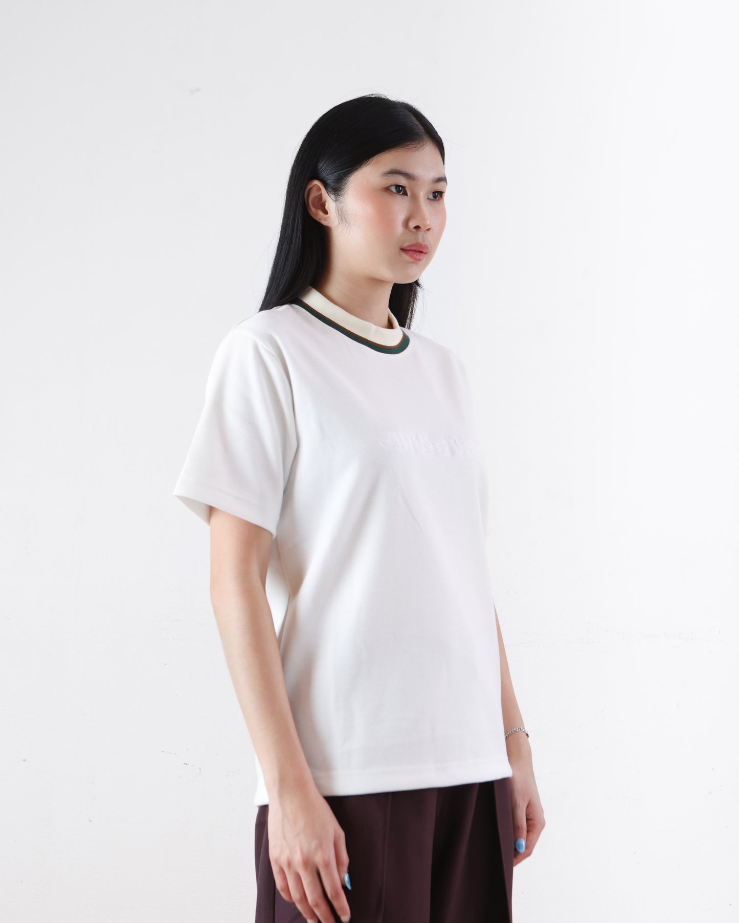 Work Tee Signature White