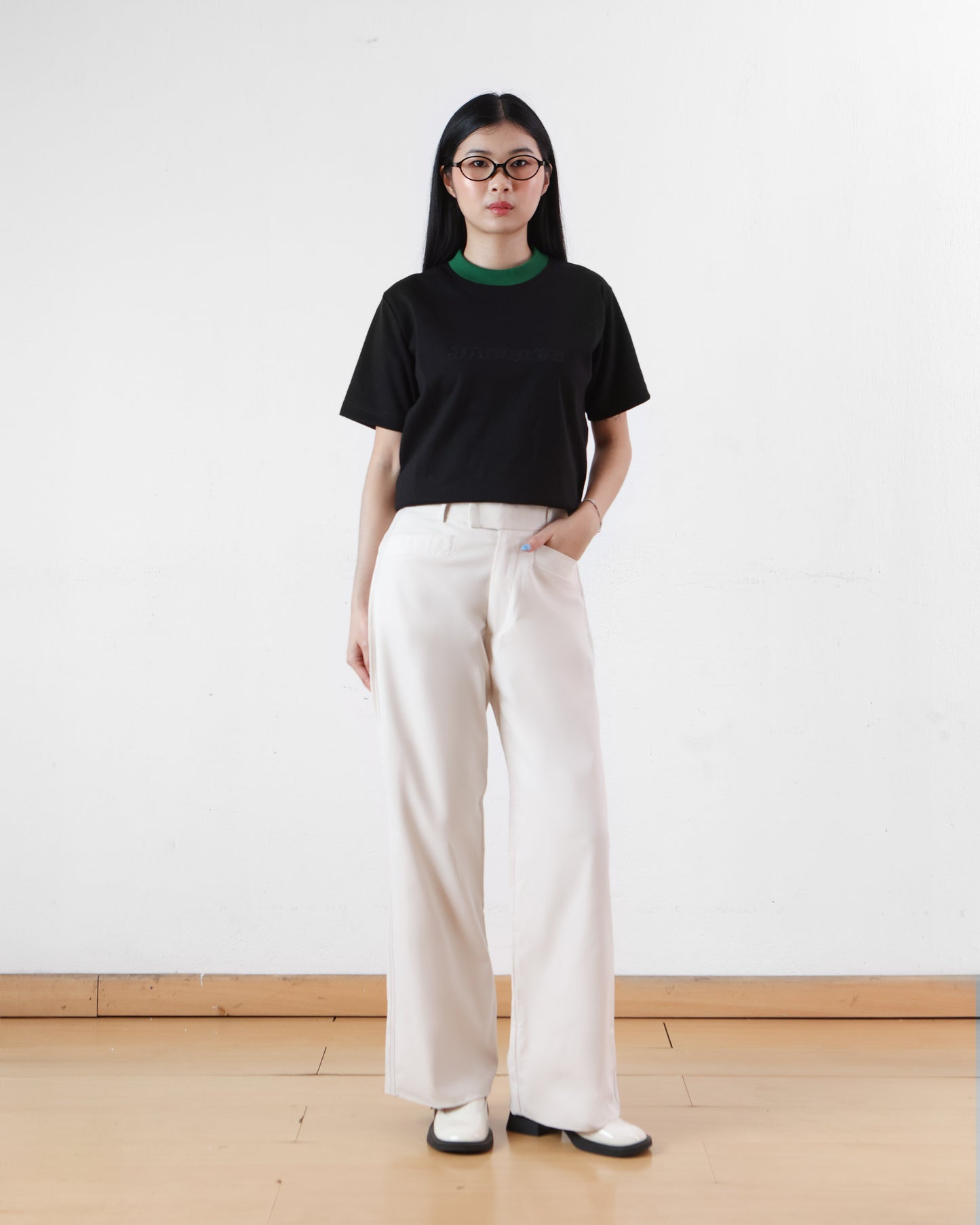 Slanted Pockets Work Trousers