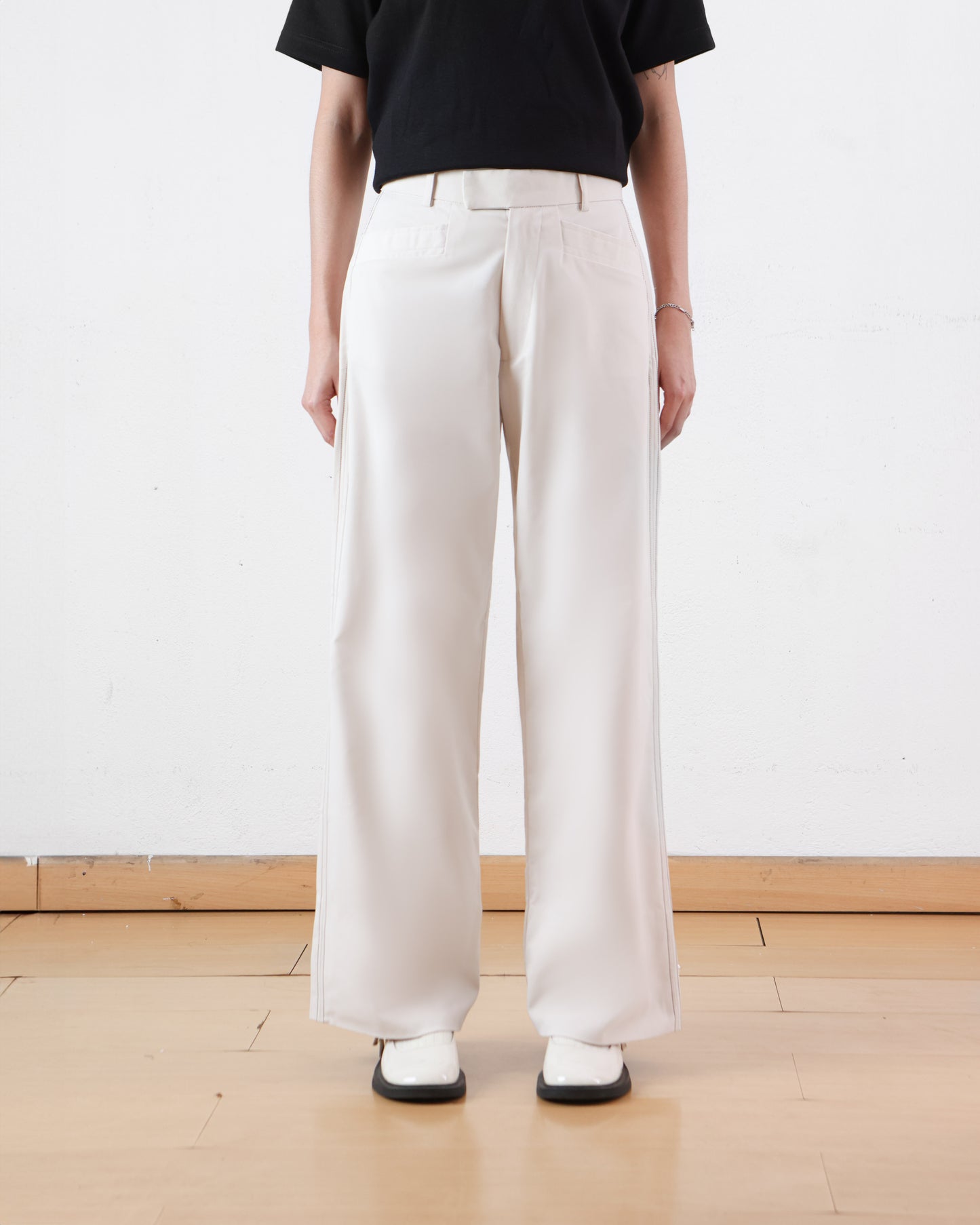Slanted Pockets Work Trousers